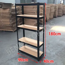 Can create fully adjustable 4/5 tier shelving or a workbench style layout. 875kg(175kg per shelf) capacity heavy duty...