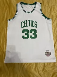 Larry Bird Boston Celtics Jersey Mitchell & Ness 1985-86 Mens 54.