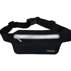 Running Black Fanny Pack Waist Bag Flat EUC. Great condition. Stretchy waistband. Smoke free home. Ships fast!