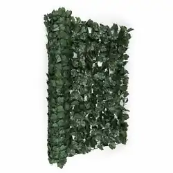 Blumfeldt Fency Dark Ivy Clôture pare-vue Paravent 300x100 cm lierre -vert foncé. Fini les regards curieux !...