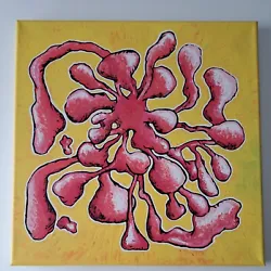 original painting on canvas signed Alzheimers Dementia 12 x 12