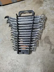 14 Pc Pittsburgh Open End Wrench Set. Sizes include.  8...9..10..11..12...13..14..15..16..17..19..21..22..25