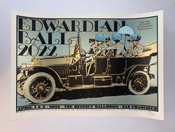 You are bidding on an official limited edition Chuck Sperry Edwardian Ball print from the Regency Ballroom in San...