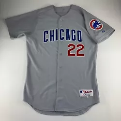 For Sale:Item Name: Chicago Cubs MLB Authentic Majestic Jersey, MajesticMaterial: 100% PolyesterSize: 44 -...
