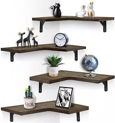Special Feature: Wood Shelves, Storage Shelves, Floating Shelves, Wall Mounted, Corner Shelves. Creative Corner...