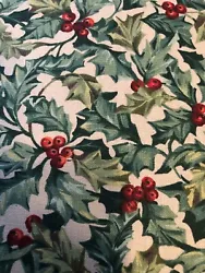 Longaberger retired american holly single fabric napkin. Buyer pays shipping. Thanks for looking!