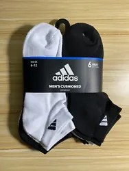 These Adidas Mens Cushioned Aeroready Low cut Socks are the perfect addition to your wardrobe. Featuring a pack of 6 in...