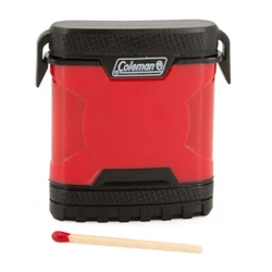 Built-in match striker, ready for starting fire. Matches stay dry, unbroken, and ready in this rugged holder with...