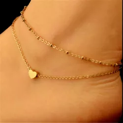 Type: Anklet Bracelet. 1 x Heart Ankle Anklet Bracelet. Catch this beautiful accessories for you. Special design and...