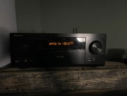 Pioneer Elite VSX-LX104 7.2-Channel Network AV Receiver - Black. Works as it should remote and original box includedUp...