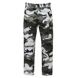 Made with pride in the USA, this classic style BDU pant features a button-front fly, drawcord leg bottoms, roomy cargo,...