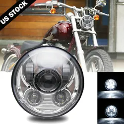 Additional mounting brackets or headlight houseing may be required for some of motorcycle models.   5-3/4 5.75 Inch...