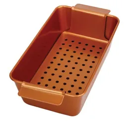 Foods slide right off too! Best of all. This pan has a revolutionary ceramic design infused with ultra-tough copper...