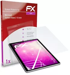 Ultra mince et super dur - 9H - mieux que le vrai verre: atFoliX FX-Hybrid-Glass Verre film protecteur pour Microsoft...