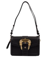 About the brand: Versace luxury with a contemporary, youthful edge.. Made in Italy. Color/material: black polyurethane...