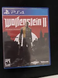 Wolfenstein II: The New Colossus - Sony PlayStation 4.