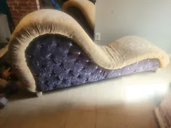 Introducing a unique and exotic piece of furniture, the Gold Kama Tantra Sutra Sex Couch Exotic Furniture Sofa Chaise...