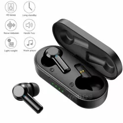 Earphones Battery capacity 30MAH. Bluetooth version: Bluetooth 5.0. Sports Wireless Bluetooth 5.0 Mini Headphone...