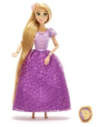 NEW Disney Princess Rapunzel Classic Doll & Pendant NIB Tangled. Fast FREE SHIP!.