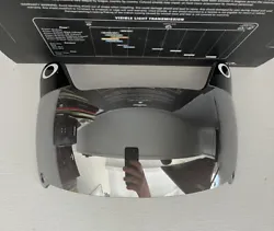 This is a rare football visor that cannot be bought elsewhere. This visor has been modified from a new Oakley visor.