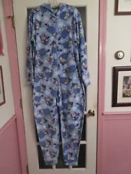 Heres another soft and comfy blanket sleeperDISNEY, size XL or 16 to 18. The inseam is 29 1/2