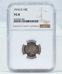 NGC Graded VG8. Plastic case in excellent shape - see photos.