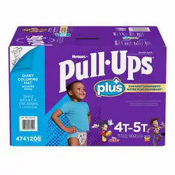 Size 4T-5T: 38-50lbs, 102ct CWDS. The zoned protection is where boys need it most for maximum absorbency. Available in...