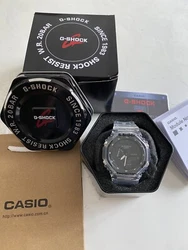 Casio G-SHOCK GA-2100SKE-7A 45,4 mm Boîtier Transparent en Fibre de Carbone,.... ✨Montre: -Possibilité...