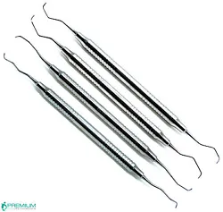 Gracey Curettes 3/4 are designed to adapt to a specific area or tooth surface. Gracey Curettes 5/6 are designed to...
