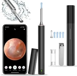 Earwax removal kit can work well with all of android /ios devices/tablet. Earwax removal tool suit for Adults Kids &...