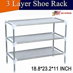 I do believe you must be satisfied with this Simple Assembly 3 Tiers Non-woven Fabric Shoe Rack! Just order one! 1 x...
