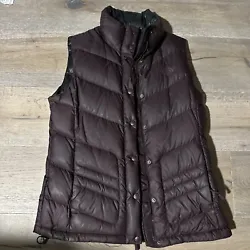 THE NORTH FACE Blackberry 700 Fill CARMEL DOWN PUFFER VEST MINT! Medium EUC. Excellent condition and super warm! Smoke...