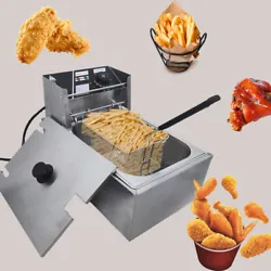 Product Specifications 1. MAX Power: 2500W. This electric deep fryer adopts a special folding process, with smooth but...