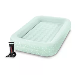 Give them the best sleeping spot with the Intex Kids Travel Inflatable Air Mattress. This bed is the perfect...