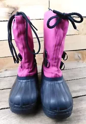 KAMIK- Sz 13Pink winter snow boots with liners. Measure about 8.5