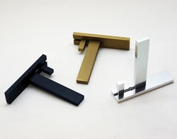 Works on any shelf (glass, wood stone etc) 1/4
