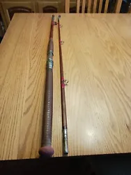 Bamboo Fishing Rod Vintage 64
