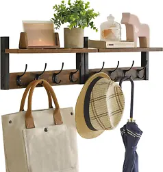Space Saving: Storage shelves and hooks can help organize cluttered entryway and save space. For Entryway. Style...