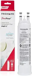 · The Frigidaire PurePour PWF-1 water filter (FPPWFU01) produces cleaner, better tasting drinking and cooking water,...