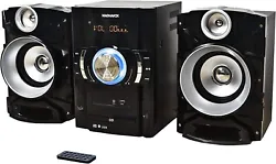 KEY FEATURES: Tray loading CD playe r, total 50W RMS output (2 x 25W), programmable CD player, digital PLL FM stereo...