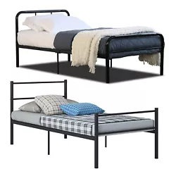 Low-profile footboard and high-profile headboard. It is a stunning addition to any bedroom. Accommodates...