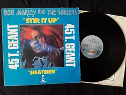 Bob Marley & The Wailers ‎– Stir It Up / Heathen. Vinyl, 12