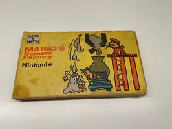 Nintendo Game & Watch Mario’s Cement Factory ML-102Modèle argentin electronica StatusConsole d’occasion avec sa...