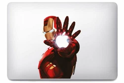 Sticker Ironman pour MacBook Pro et Air pariSticker. Personnalisez votreMacBook grace à ce magnifique sticker Ironman....