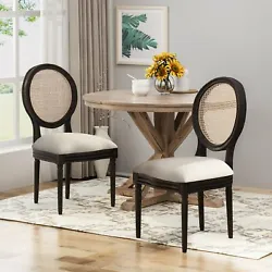 Dazzle your dining set in a touch of elegance with our stunning set of chairs. Whether you are casually eating with...