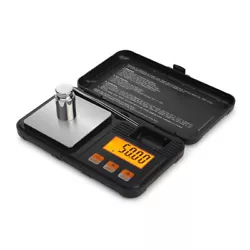 1pc x Electronic Scale. Scale Size: approx. 140 84 23mm. HD LCD digital LCD, orange backlight. Tare range: Tare full...