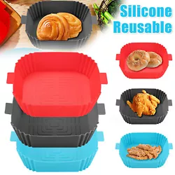 This air fryer baking silicone basket can also be used in the oven, microwave or pressure cooker. 💯Air Fryer...