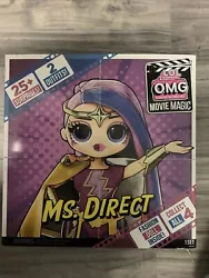 LOL Surprise OMG Movie Magic ~ Ms. Direct ~ Fashion Doll ~ 25+ Surprises!. Please review photos for full details of...