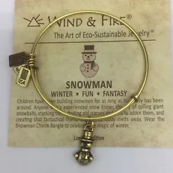 AUTHENTIC WIND & FIRE BRACELET. Just like Alex and Ani, these bracelets are not made from real silver and gold.