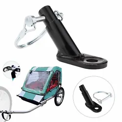 🚴‍♀️【 EASY INSTALLATION 】:1. Fix the bike trailer hitch on your bike with a screw nut. Put the pin on.Each...